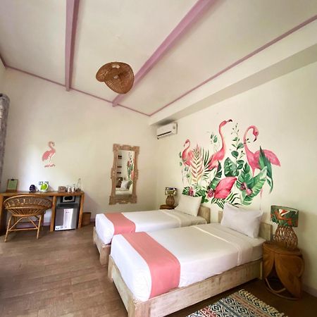 Flamingo Hotell Gili Trawangan Exteriör bild