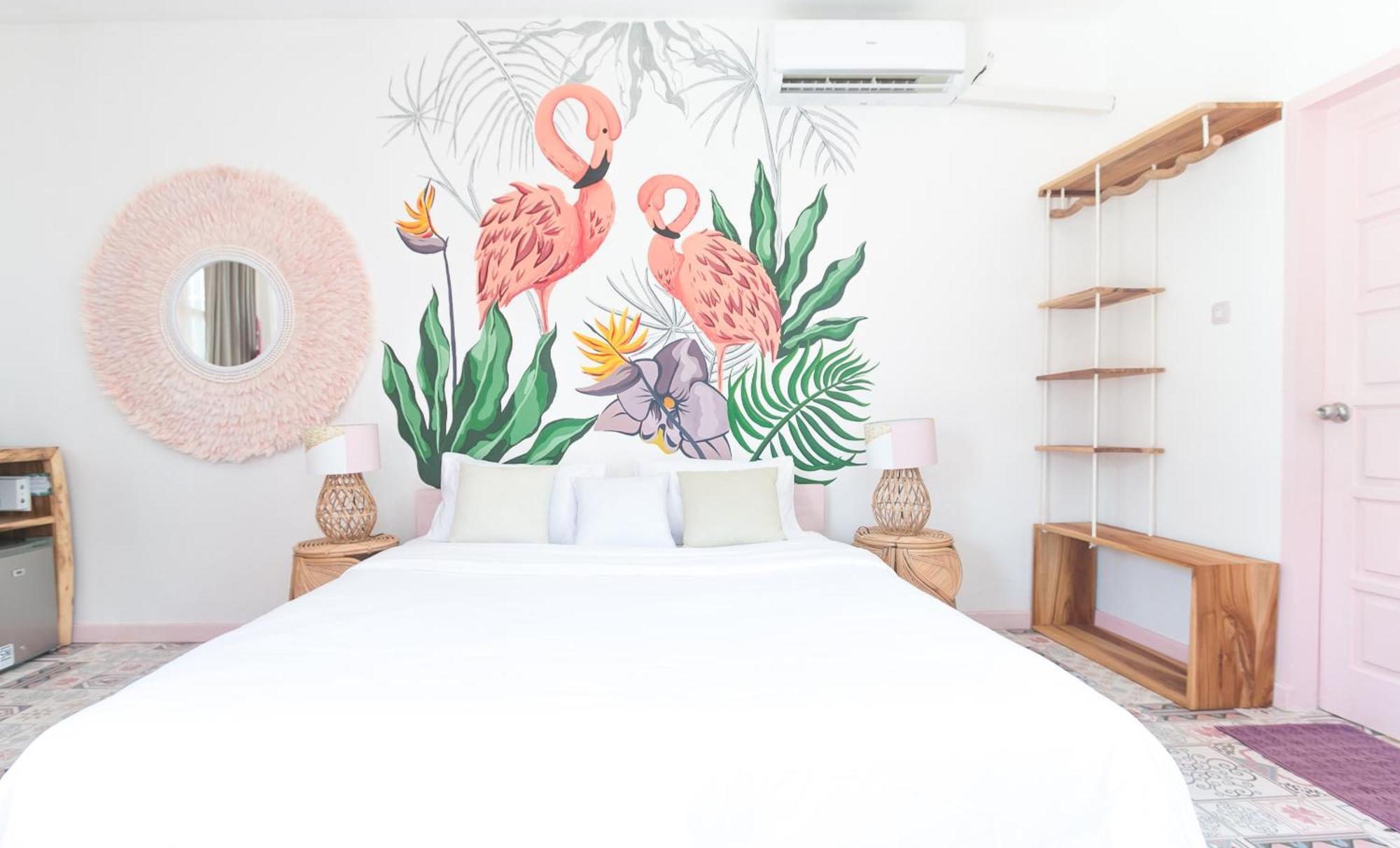 Flamingo Hotell Gili Trawangan Rum bild